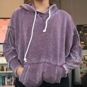 Distressed Relaxed Hoodie